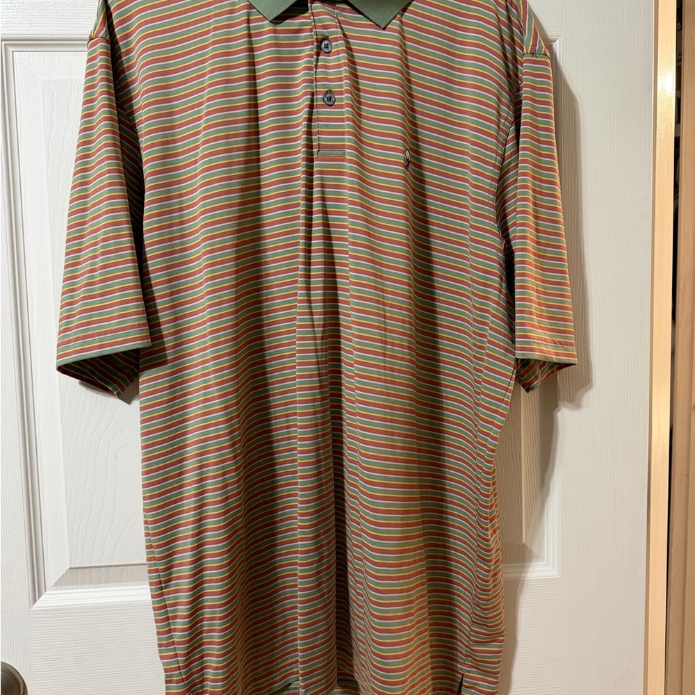 The Southern Shirt Company Multicolor Striped Polo